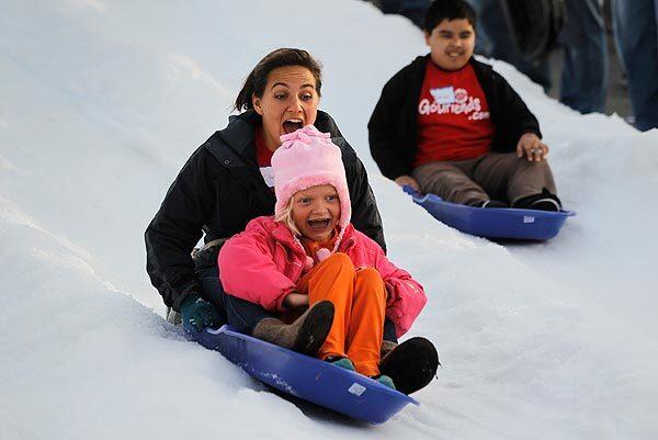 Sledding