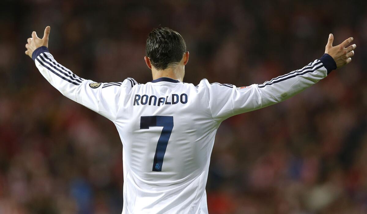 Cristiano Ronaldo, delantero del Real Madrid.