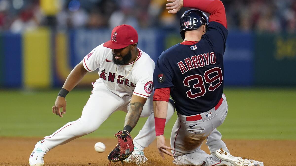 Angels lose team-record 14th straight, 1-0 to Red Sox, Sports