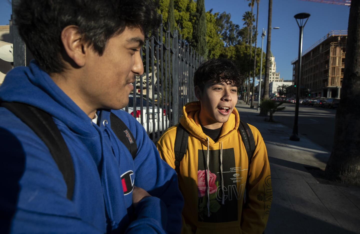 L.A. teachers return to work