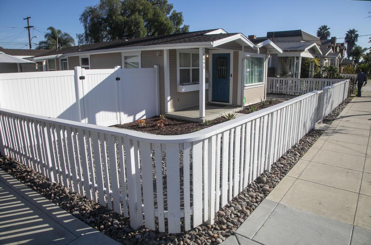 This newly remodeled two-bedroom, two-bath house at 4495 Cherokee Avenue on the corner at Monroe Avenue is listed at $599,000. It was photographed on Thursday, Dec. 19, 2019.