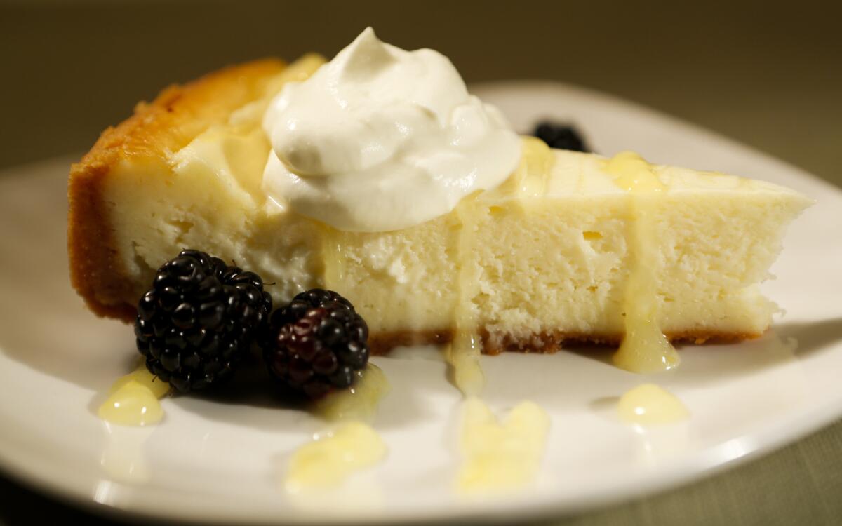 The Dutch Frontier's lemon cheesecake