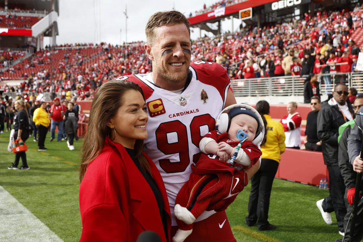 JJ Watt and wife Kealia invest in English club Burnley - The San Diego  Union-Tribune