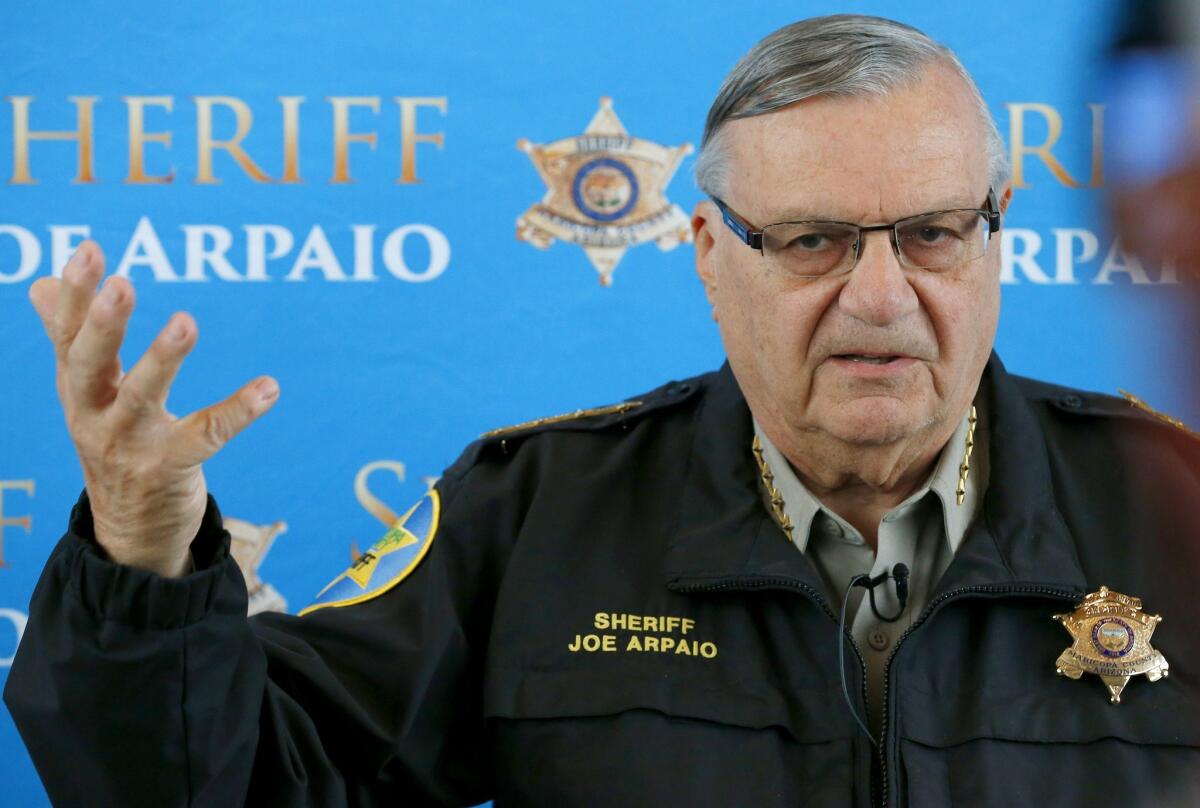 A federal judge rejected a lawsuit by Maricopa County Sheriff Joe Arpaio challenging President Obama's executive action protecting up to 5 million immigrants without documentation from being deported.