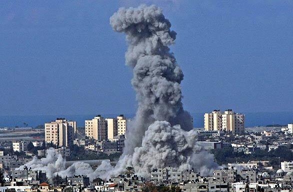 Gaza smoke
