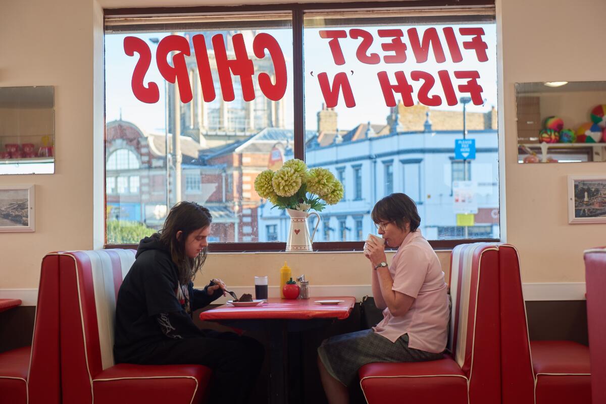 Angsty teen Daniel (Earl Cave) and mom Sue (Monica Dolan) share a season of discontent in "Days of the Bagnold Summer."