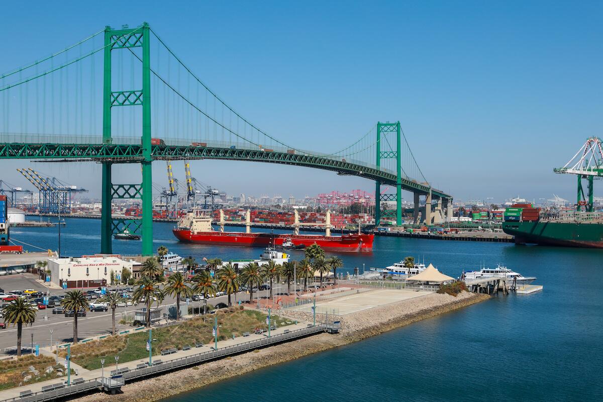 The Port of Los Angeles recently broke ground on the San Pedro Promenade.