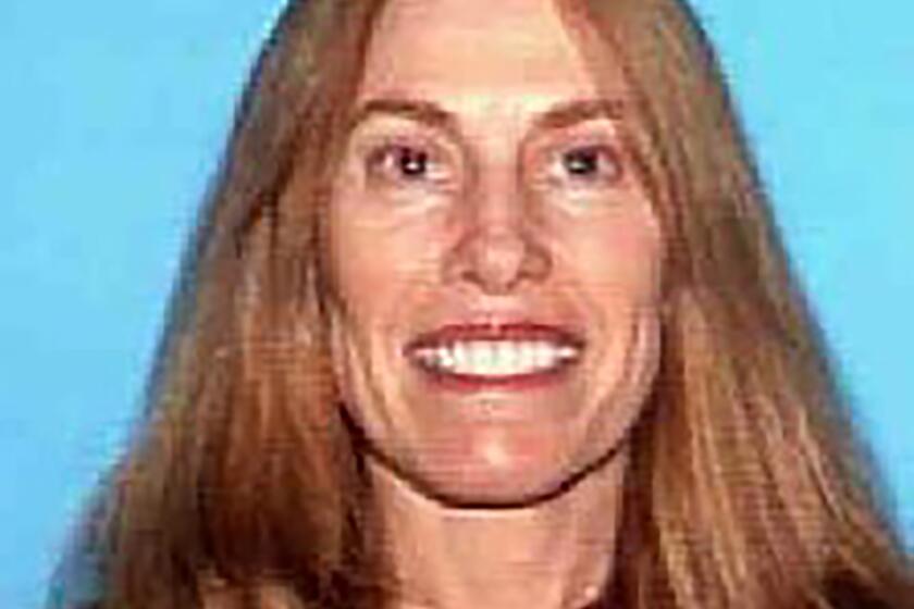 This undated photo provided by courtesy of the FBI Los Angeles shows Linda Morrow. Morrow, the former executive director of a surgical center who helped her physician husband bilk insurance companies of $44 million for cosmetic procedures billed as "medically necessary" has pleaded guilty on Friday, Feb. 4, 2022, to health care fraud. Morrow, who was captured in Israel after she fled the country following her indictment, faces up to 20 years in federal prison. Her husband, Dr. David Morrow, is serving a 20-year term. (FBI Los Angeles via AP)