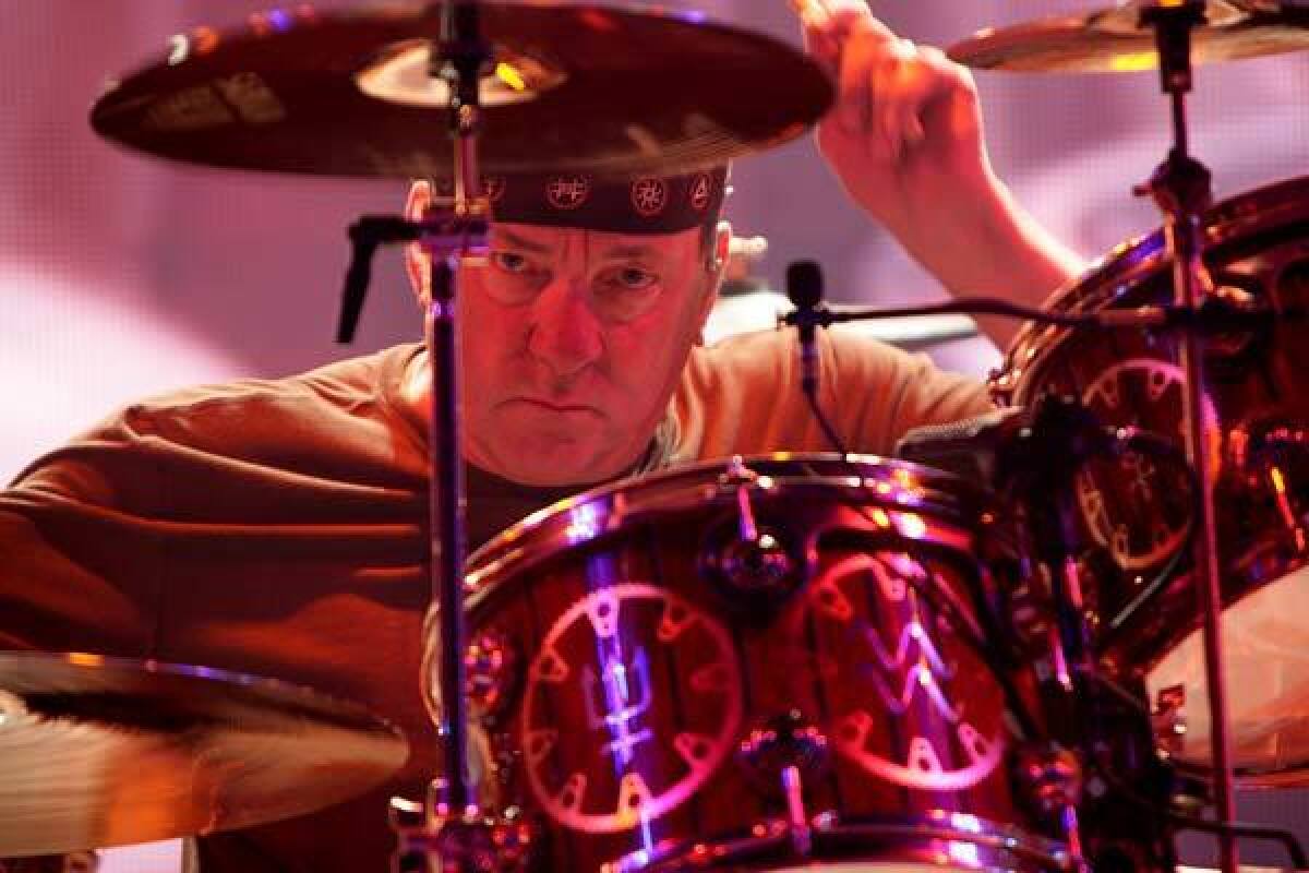 Drummer Neal Peart, dead at 67, was inducted into the Rock and Roll Hal of Fame in 2013.