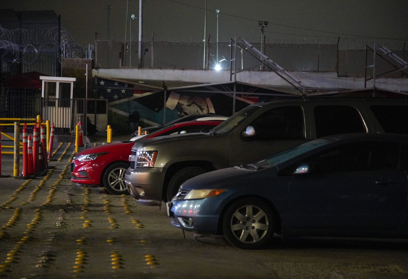 People have been sleeping in their cars at the Otay border to wait for the port of entry to open; it started happening after the hours of service of the border port of entry were reduced.