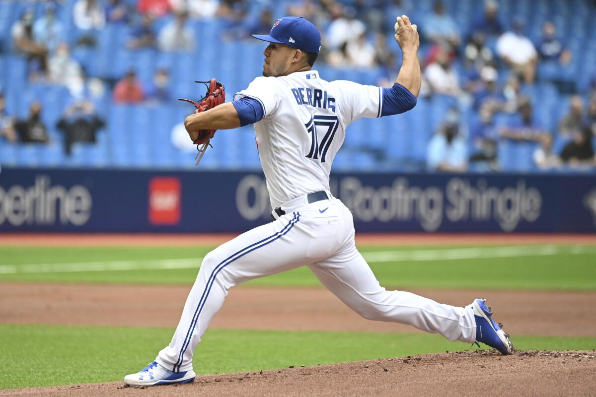 Jose Berrios makes a strong debut as Blue Jays sweep Royals