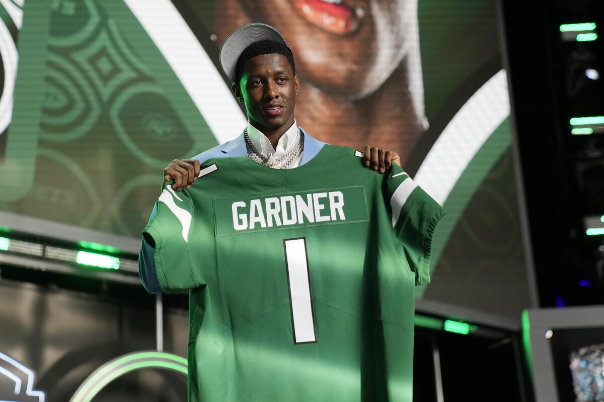 NFL Draft 2022: New York Jets draft Ahmad Gardner No.4 overall