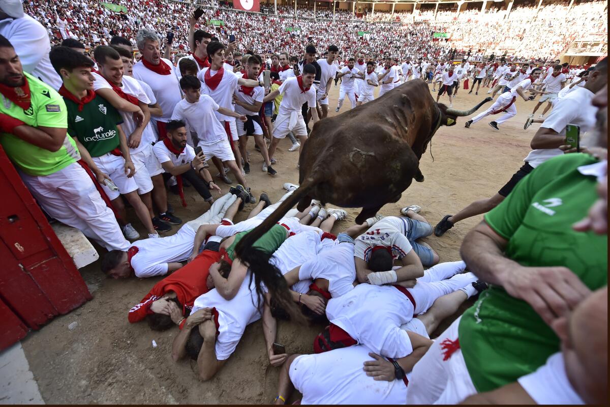 The Running of the Bulls in Pamplona, Spain - TIME