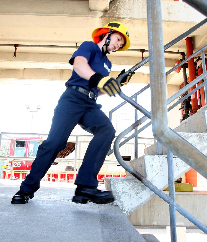 Photo Gallery: Glendale FD recruits on the first day of training