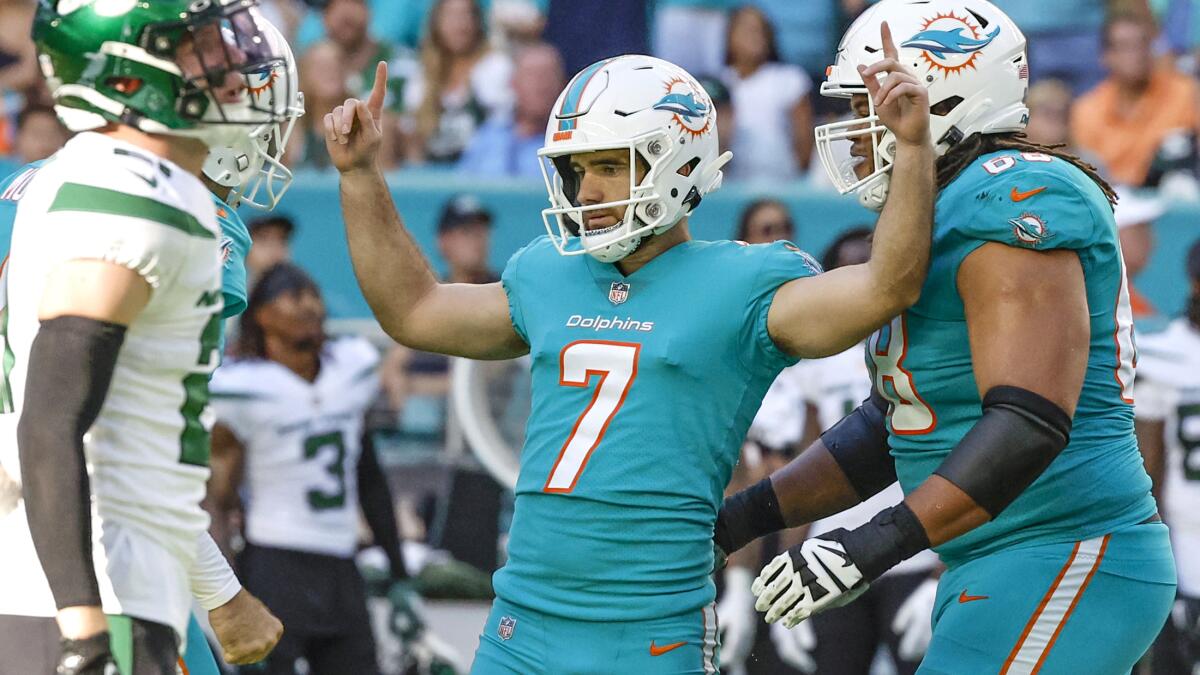 Jason Sanders kicks game-winning 50-yard field goal for Miami Dolphins