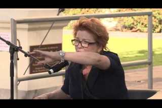 Kate Mulgrew at the 2015 Los Angeles Times Festival of Books