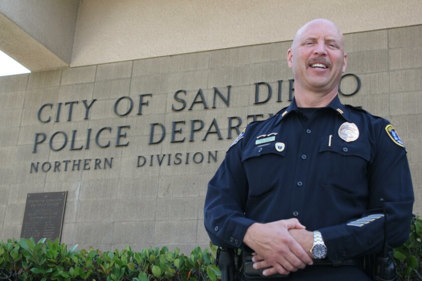 Capt. Mark Hanten, pictured in front of the Northern Division station, arrived as the division’s new head in March.