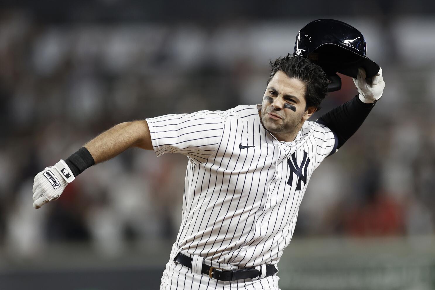 Aaron Boone on play at plate, 6-5 loss 