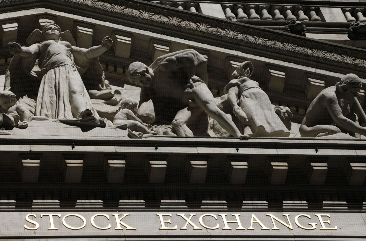 The New York Stock Exchange building