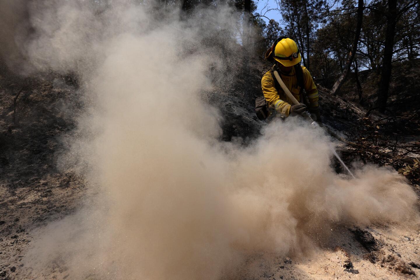 Rocky fire in Northern California