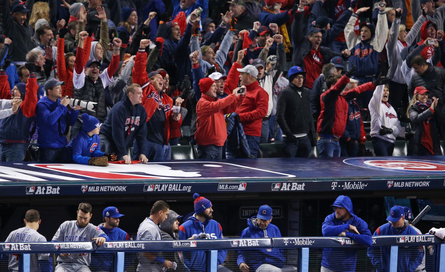 Indians blank Cubs in Game 1 of the World Series