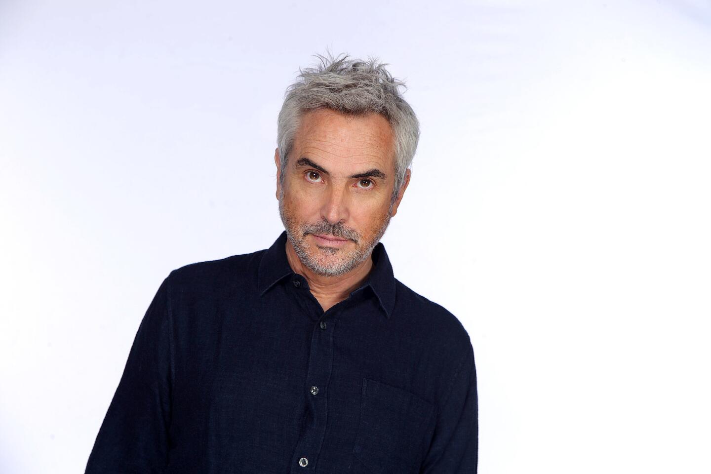 "Roma" director Alfonso Cuaron at The Envelope Live Directors Roundtable.
