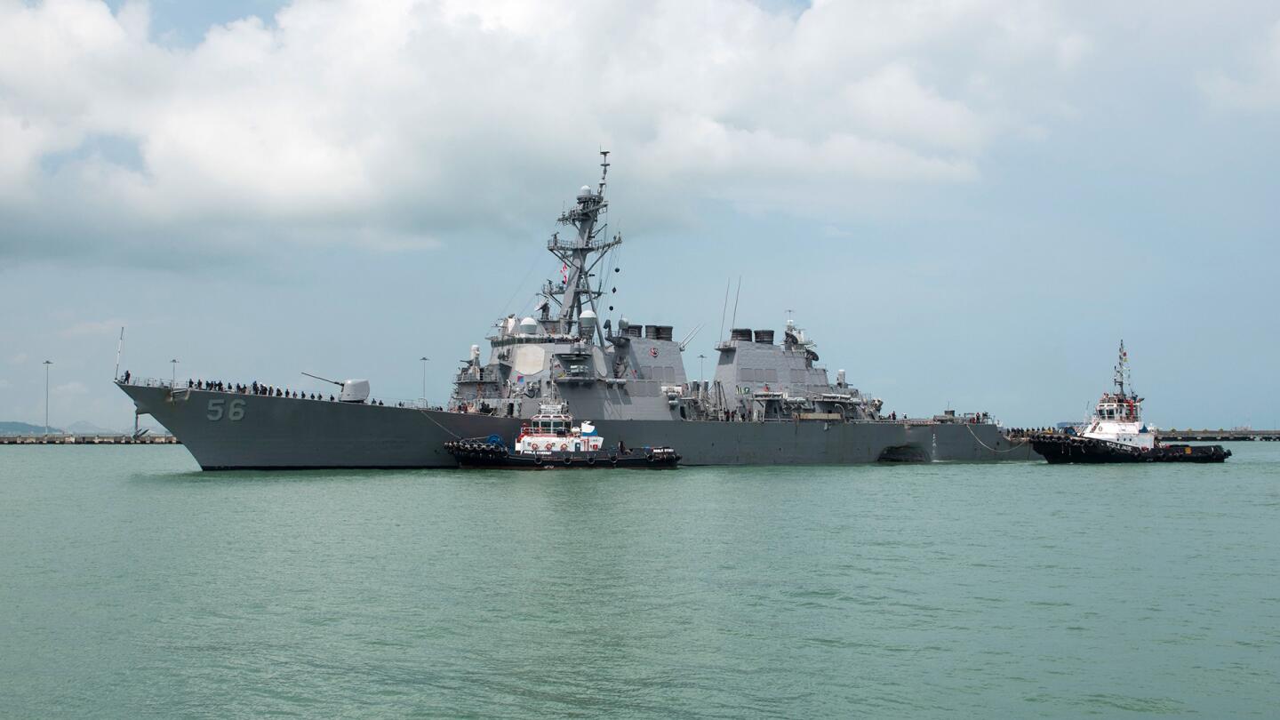 USS John S. McCain collision