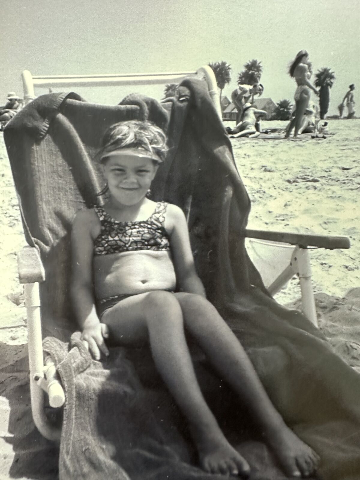 OB native Haley Smith, pictured at age 6, says hanging out at the beach enabled her to get to know all kinds of people.