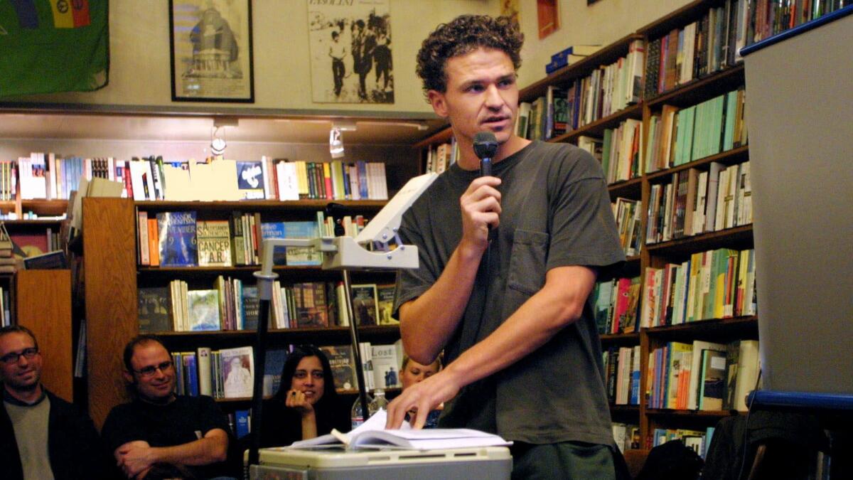Dave Eggers in 2001.