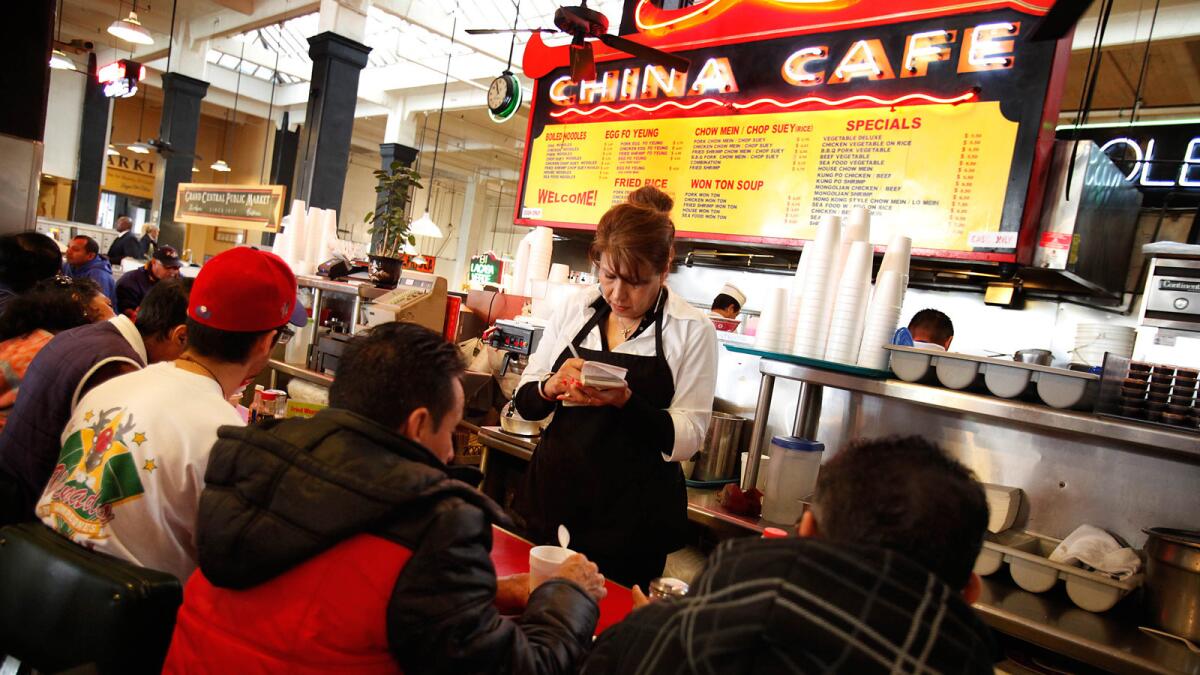 China Cafe in Grand Central Market is closing for remodels and will reopen early next year.