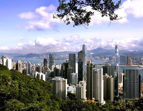 Hong Kong's skyline