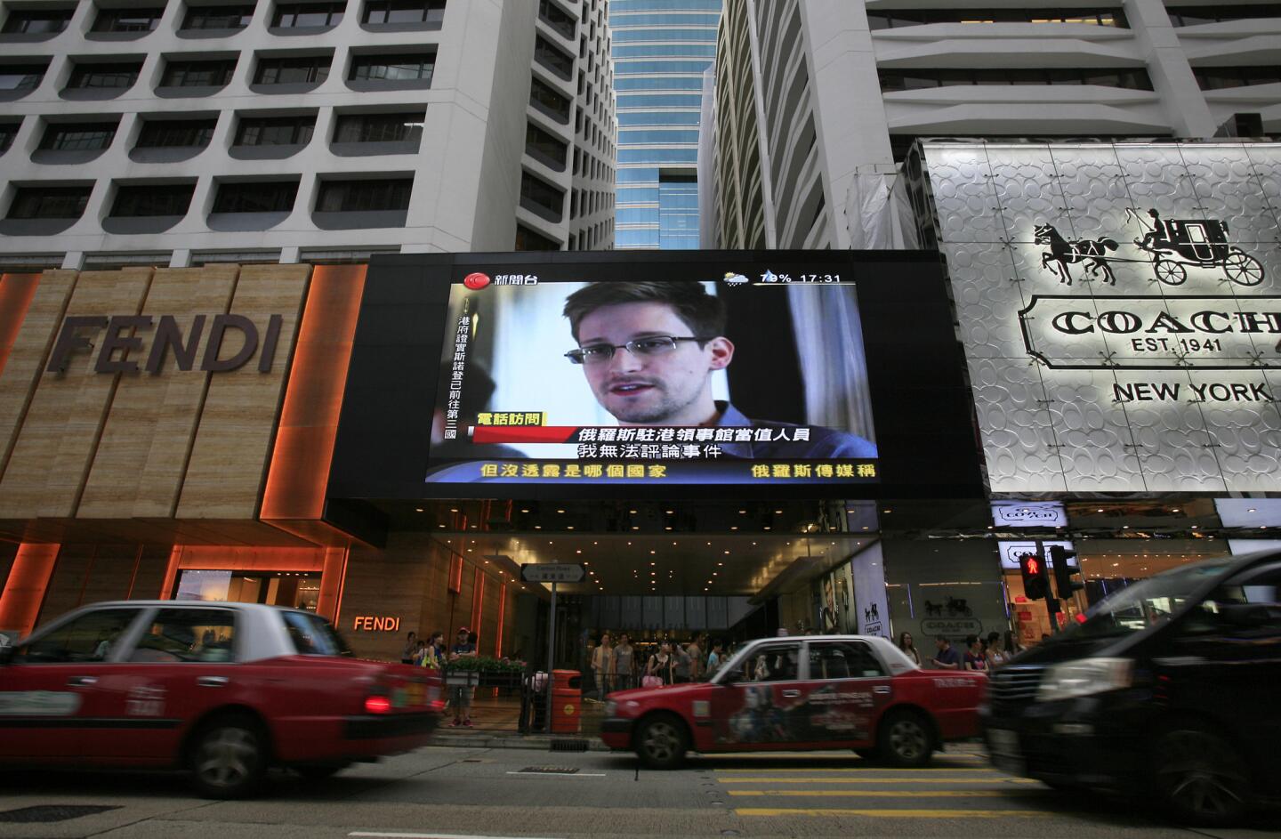 Snowden in Hong Kong