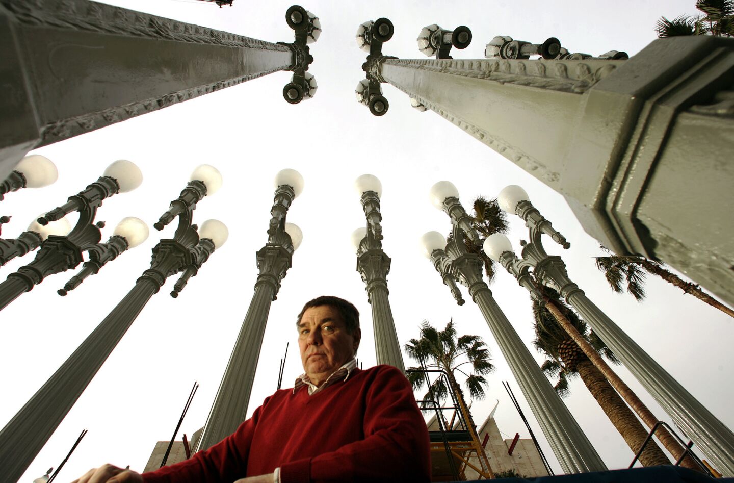 The conceptual artist left a long-lasting legacy with "Urban Light," the ranks of vintage lampposts tightly arrayed outside the Los Angeles County Museum of Art. Installed in 2008, it rapidly became something of an L.A. symbol. Burden was 69. Full obituary
