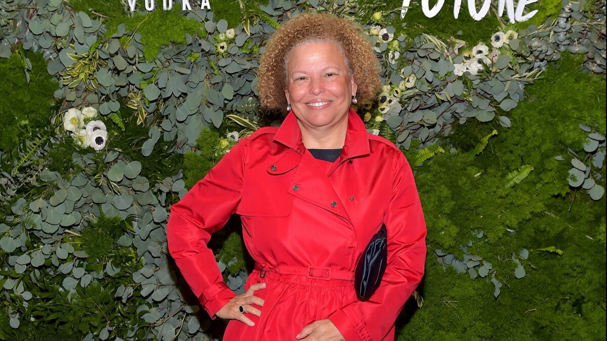 BET Chief Executive Debra L. Lee attends the Fem the Future brunch at Catch LA in West Hollywood on Friday.