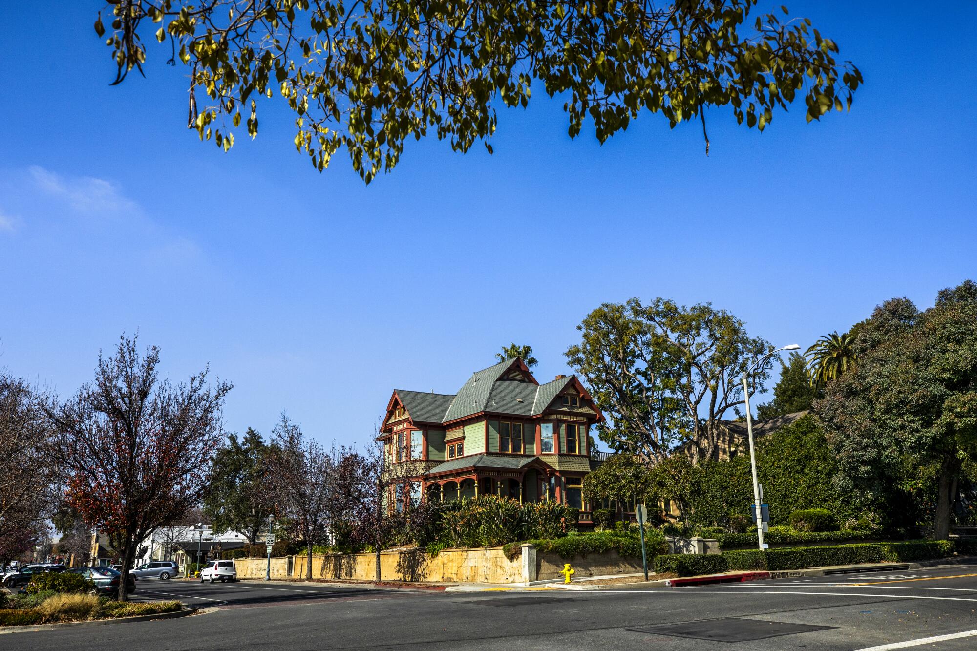 The exterior of the Sumner House  