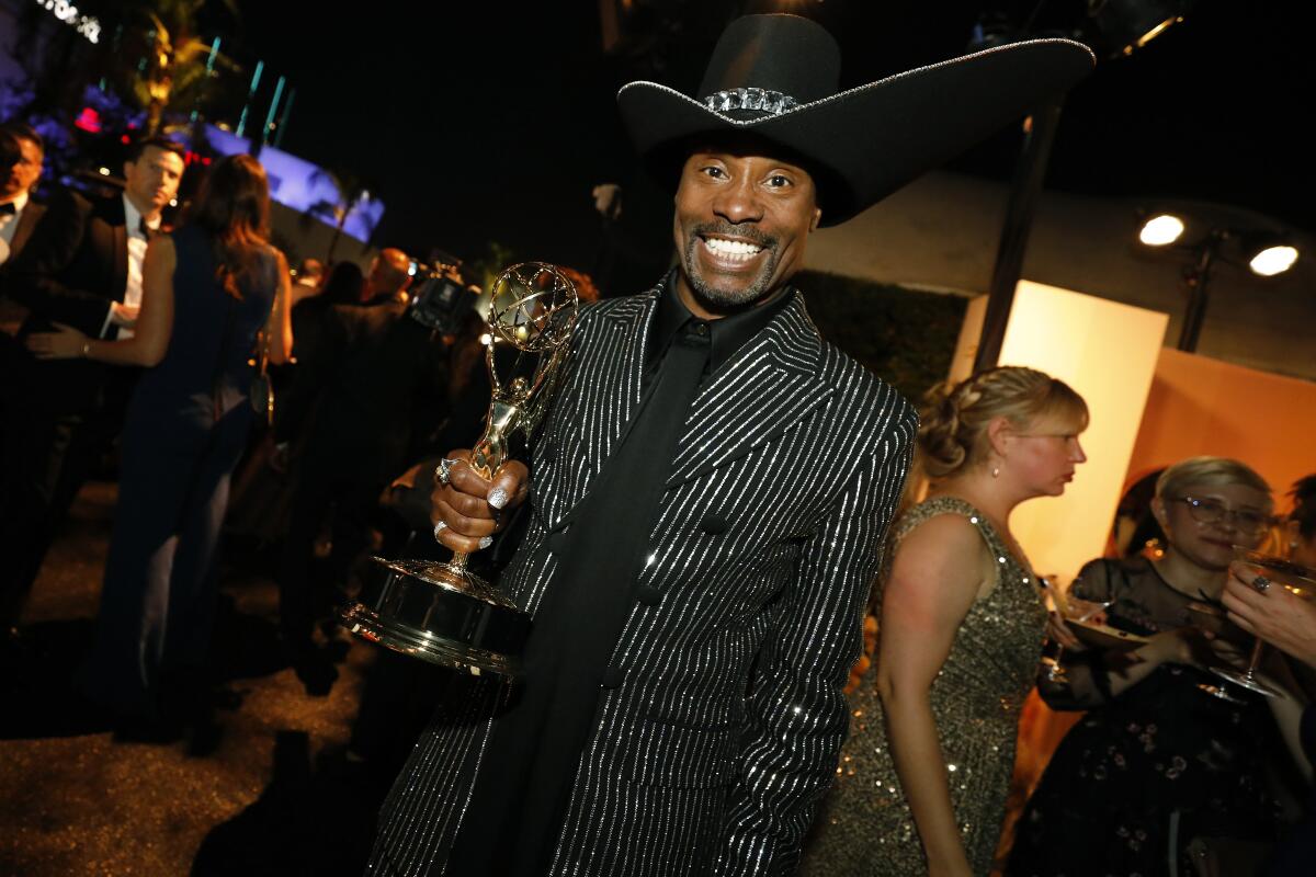 Billy Porter from "Pose," at the 71st Primetime Emmy Awards in Los Angeles, CA. 