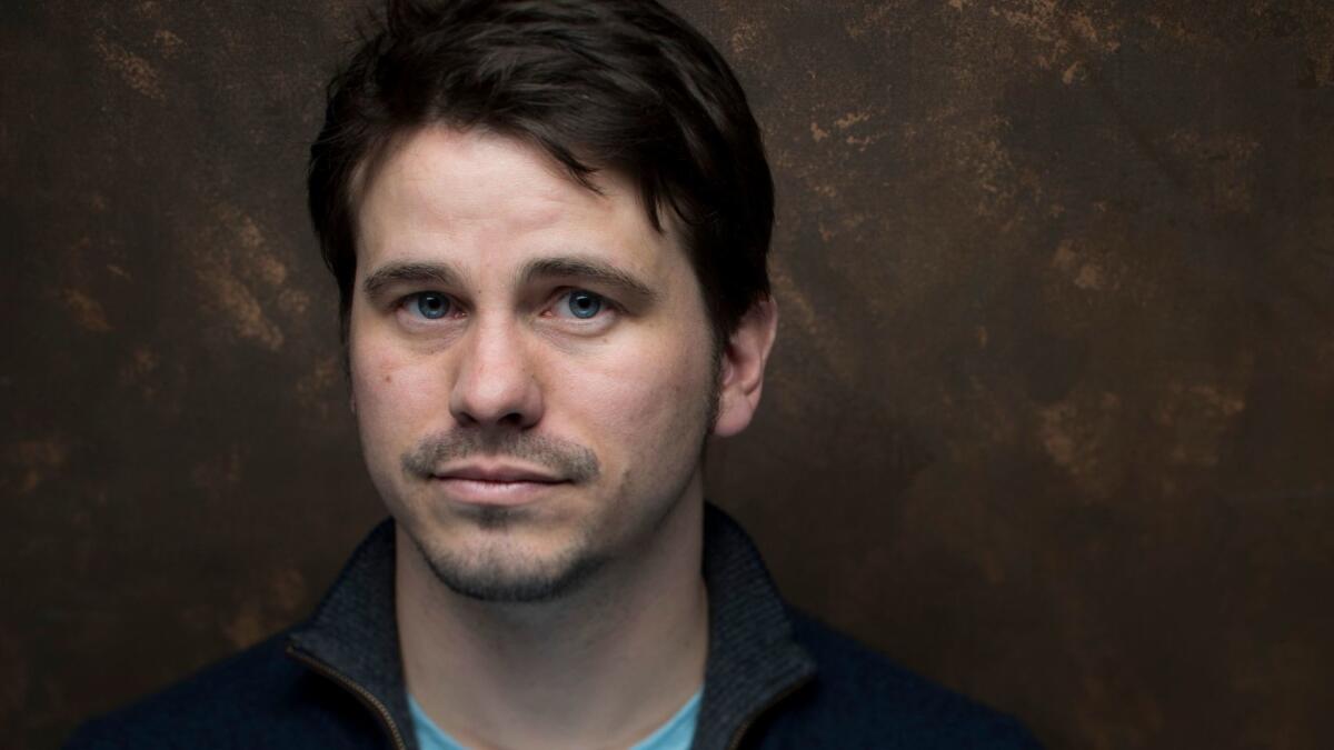 Actor Jason Ritter from the film "The Tale," photographed in the L.A. Times studio during Sundance.