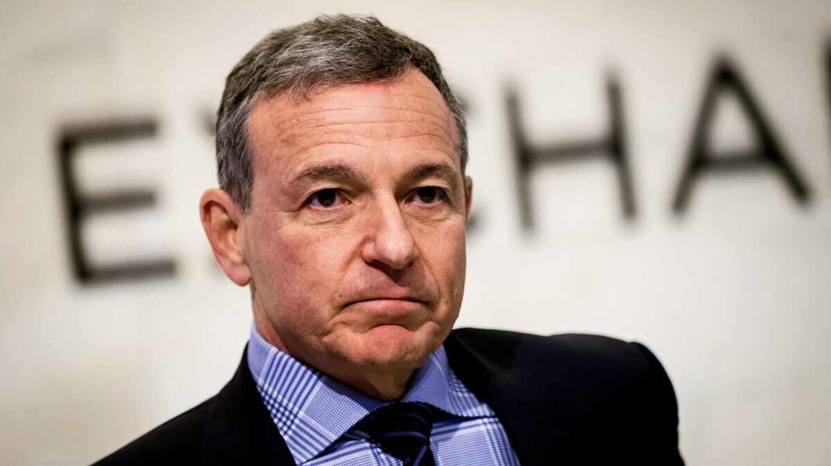 Chief executive officer and chairman of The Walt Disney Company Bob Iger.