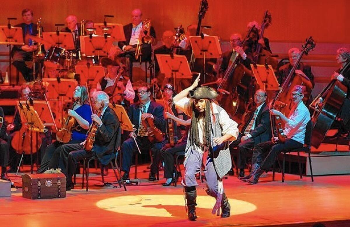 Pacific Symphony's Family Musical Mornings will present "The Pirates of Penzance," with a 45-minute concert at 10 and 11:30 a.m. at Renee and Henry Segerstrom Concert Hall.