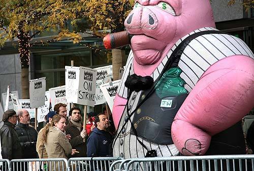 Inflatable pig