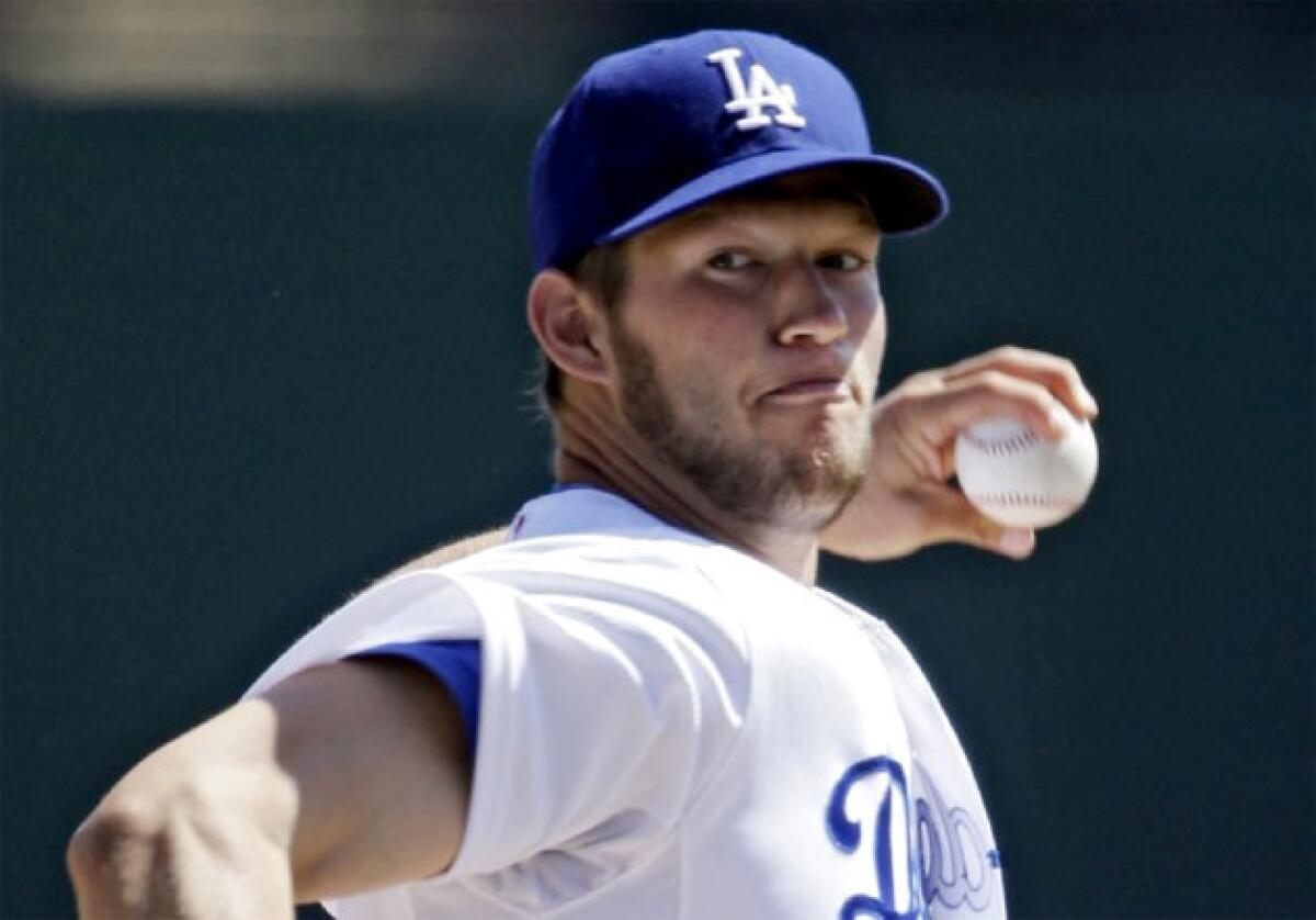 Clayton Kershaw pitched six innings against the Cincinnati Reds on Friday.