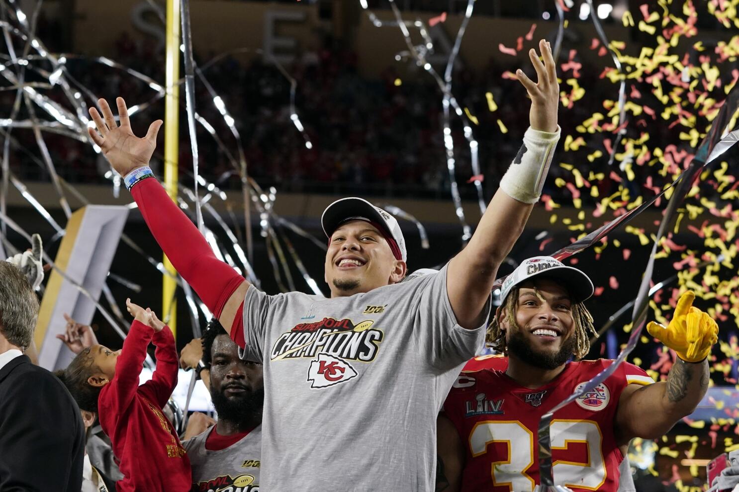 Kansas City Chiefs celebrated Super Bowl win with parade downtown