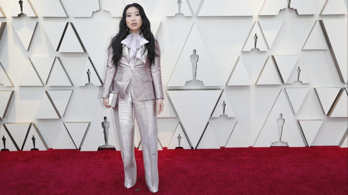 Awkwafina at the 91st Academy Awards.