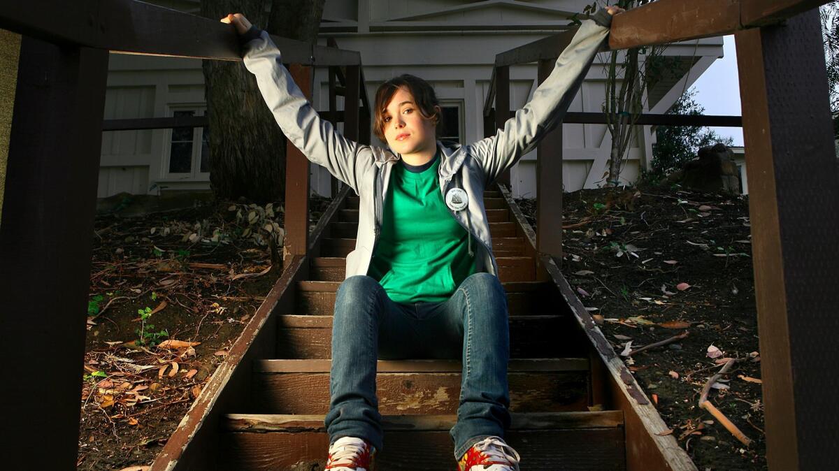 Ellen Page, photographed in 2007 before the release of "Juno." (Wally Skalij / Los Angeles Times)