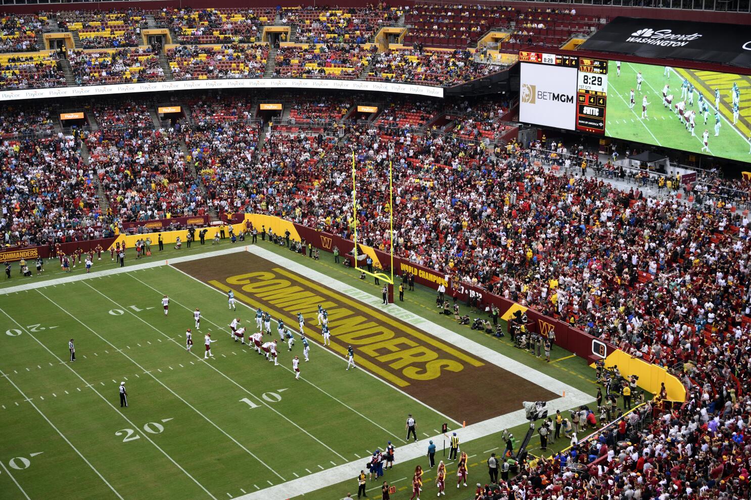 Commanders settle with Washington, D.C., on ticket deposits - The