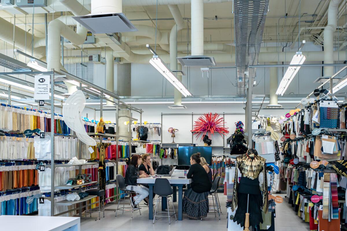 The Costume Creation Workshop at Cirque du Soleil headquarters in Montreal. 