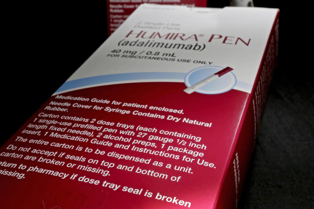 Humira Generic Blue Box Insurer experiments with drug giveaway, bypassing secret fees - Los ...