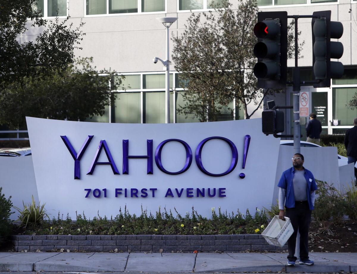 Yahoo's headquarters.