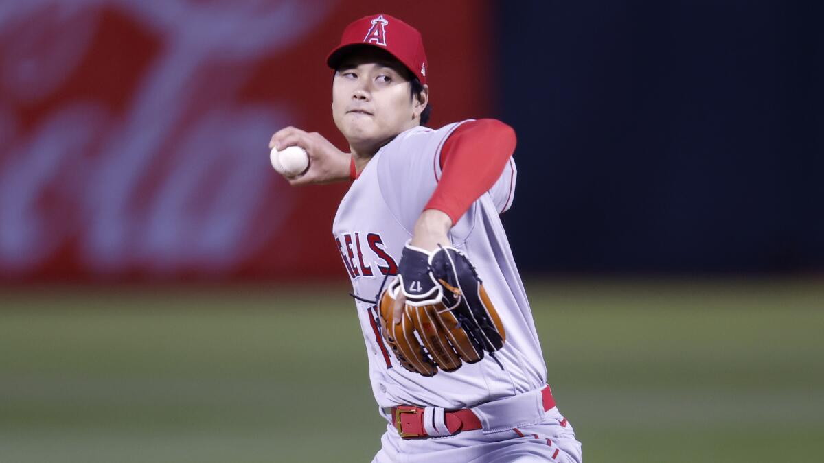 Shohei Ohtani wins pitching debut, leads Los Angeles Angels over Oakland  A's – The Denver Post