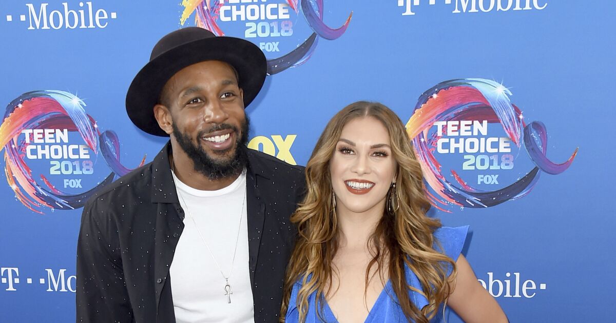 ‘My heart aches’: Twitch’s wife, Allison Holker, marks week after his death